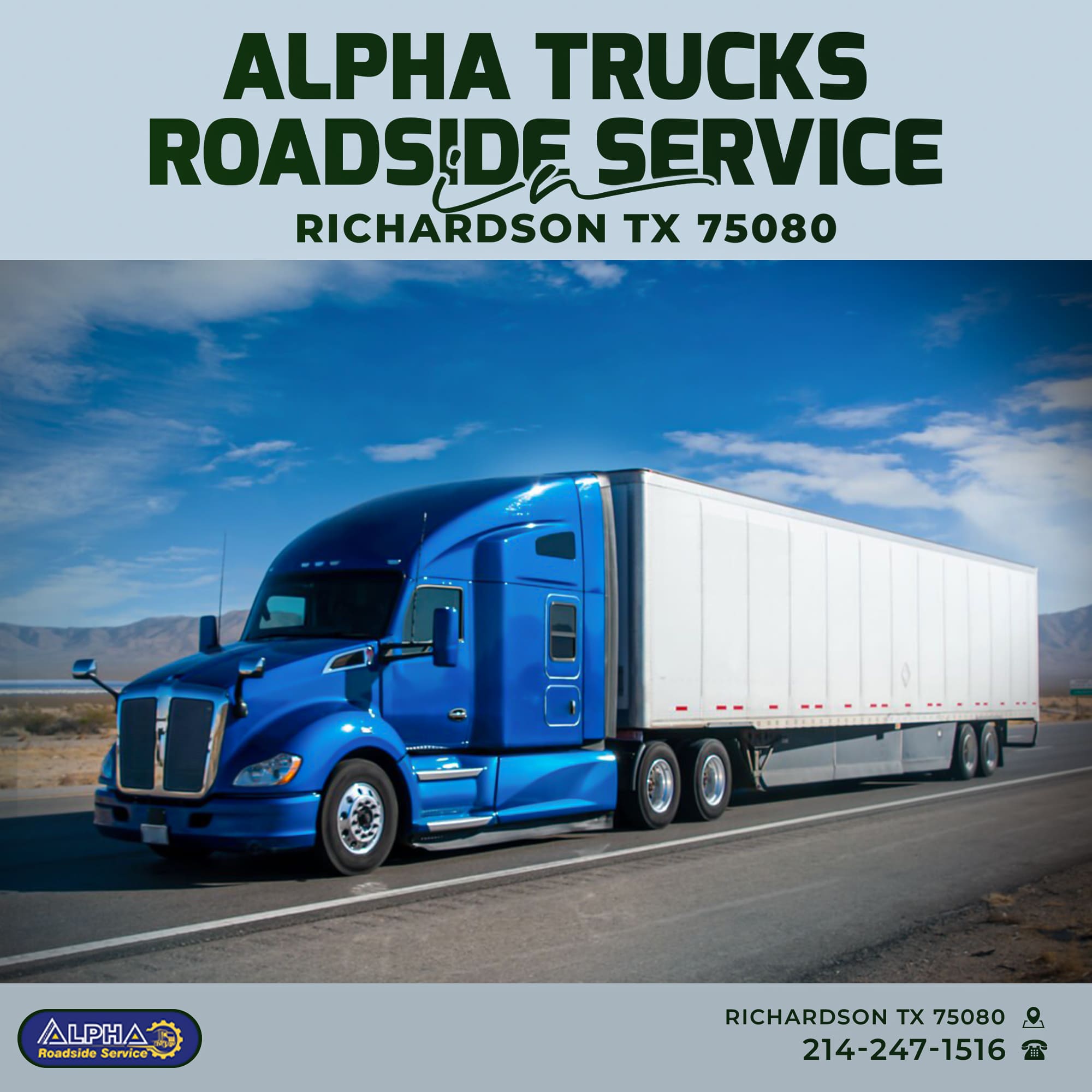 alpha trucks Richardson texas