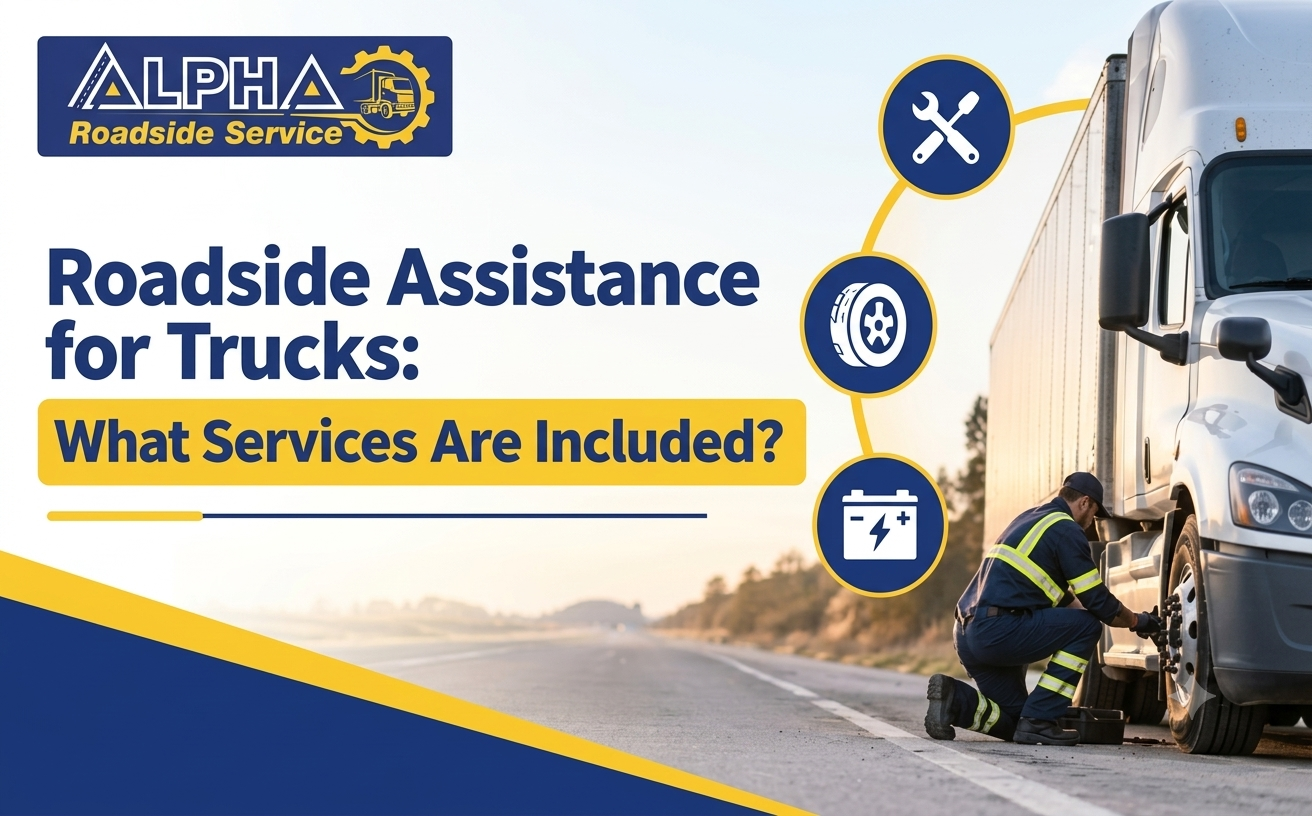 Truck Roadside Assistance: 10 Services You May Need During a Breakdown